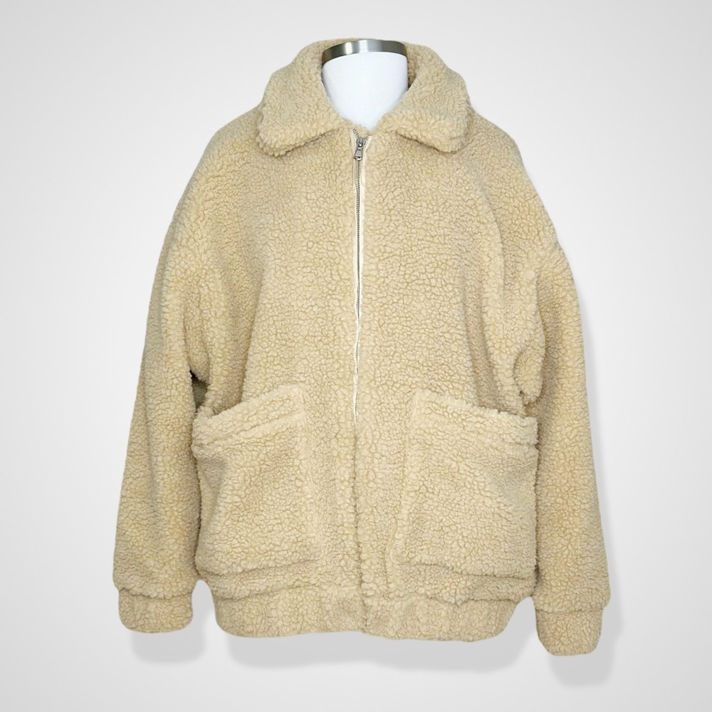 I.AM.GIA. Pixie Oversized Sherpa Teddy Coat - Camel - Picture 2 of 15